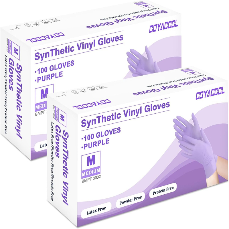 50/100 szt. Fioletowe Rękawice – Exam Glove Nitrile recenzja i cena