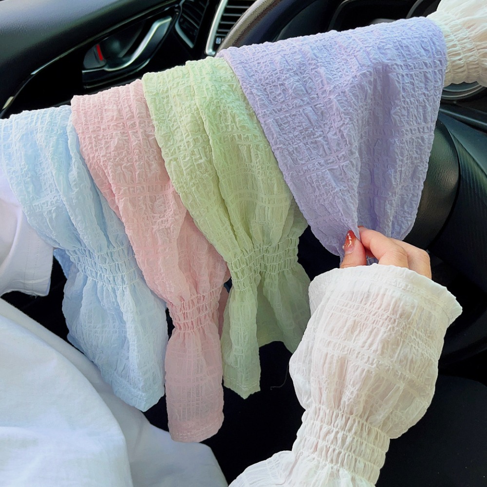 Letnie, oddychające rękawki z  – Fingerless Glove Knit recenzja i cena