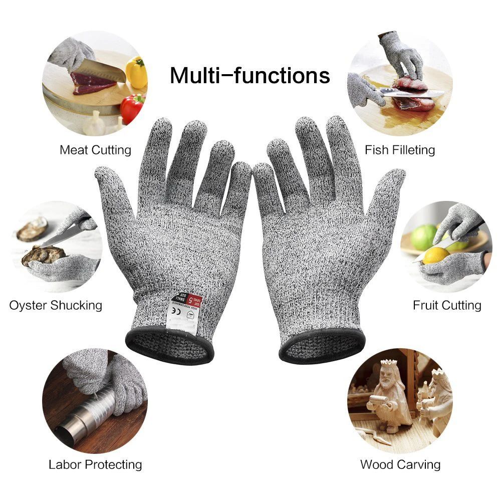 Rękawice budowlane HPPE klasy  – Cut Resistant Glove recenzja i cena